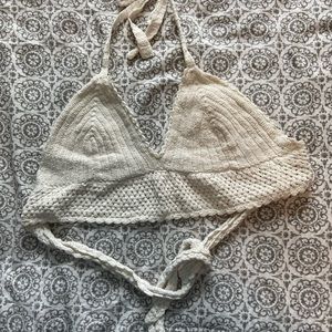 Crochet halter top